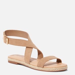 Tan sandals